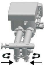 Uniprodo UNI_WATERSOFTENER_2500A - 2) Apėjimo vožtuvo montavimo instrukcijos - 6