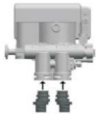 Uniprodo UNI_WATERSOFTENER_2500A - 2) Instruções de instalação da válvula de desvio - 5