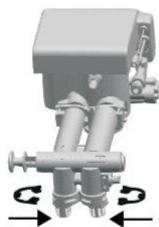 Uniprodo UNI_WATERSOFTENER_2500A - 2) Οδηγίες εγκατάστασης βαλβίδας παράκαμψης - 4
