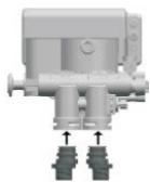 Uniprodo UNI_WATERSOFTENER_2500A - 2) Οδηγίες εγκατάστασης βαλβίδας παράκαμψης - 3