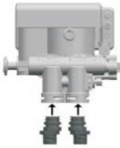Uniprodo UNI_WATERSOFTENER_2500A - 2) Ohitusventtiilin asennusohjeet - 15
