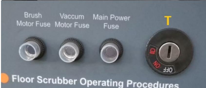 Brush Motor Fuse Vaccum Motor Fuse Main Power Fuse Floor Scrubber Operating Procedures