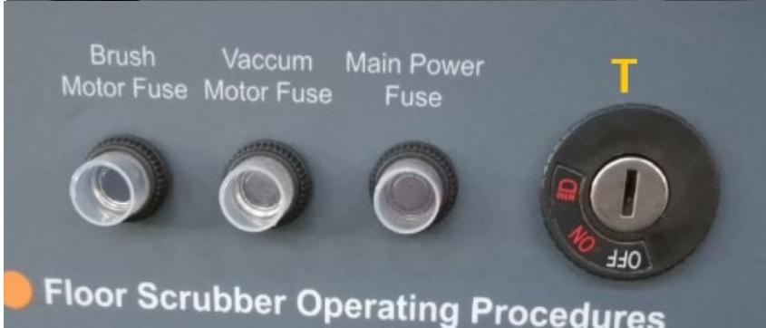 Brush Motor Fuse Vaccum Motor Fuse Main Power Fuse Floor Scrubber Operating Procedures