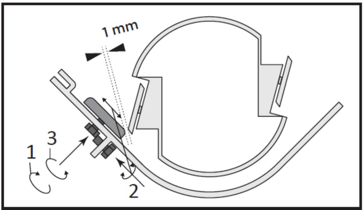 Hillvert HT-HECTOR-1200A - 2) Elülső támasz - 2