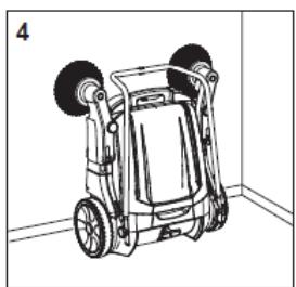 Line drawing of a vehicle chassis with wheels and wheels, no text or symbols present