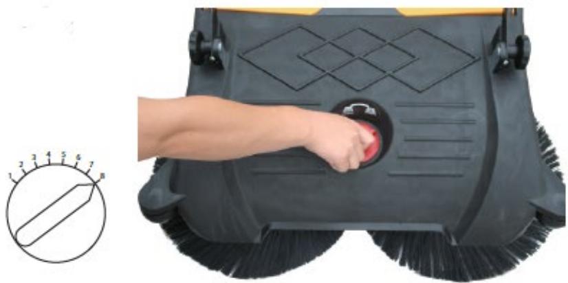 Ulsonix ULX-SWEEPER-O50 - Regulacja wysokości szczotki - 2