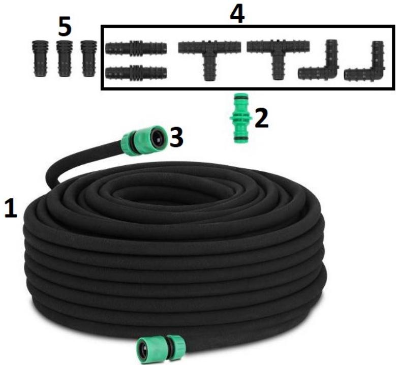 Hillvert HT-COSTIGAN-50X12S02 - Beschreibung des Geräts - 1