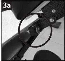 Close-up of a mechanical component with a circled detail (no visible text or symbols)