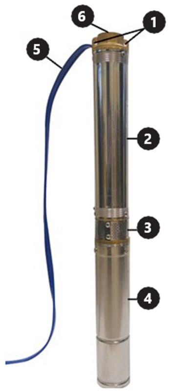 Hillvert HT-ROBSON-SP750-85 - Enhedens dele - 1