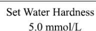 Uniprodo UNI_WATERSOFTENER_1500 - 1) Användarinställningar - 6