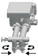 Uniprodo UNI_WATERSOFTENER_1500 - 2) Installasjonsinstruksjoner for bypassventil - 7