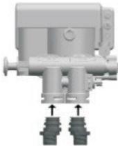 Uniprodo UNI_WATERSOFTENER_1500 - 2) Οδηγίες εγκατάστασης βαλβίδας παράκαμψης - 15