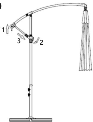 Uniprodo UNI_UMBRELLA_SQ250DG_N - PL - 4