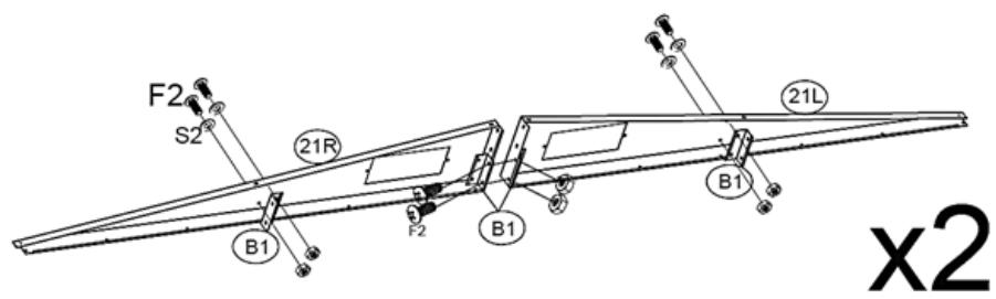 F2 S2 21R B1 F2 B1 21L B1 x2