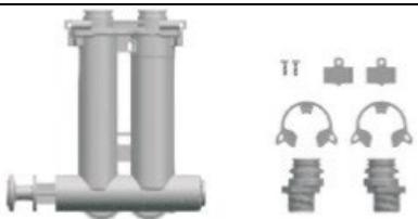 Uniprodo UNI_WATERSOFTENER_3500 - 2) Οδηγίες εγκατάστασης βαλβίδας παράκαμψης - 1
