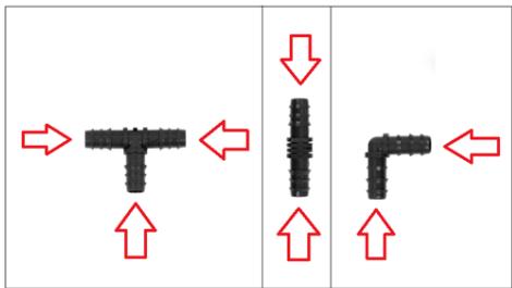 graph TD A["↑"] --> B["T"] B --> C["↓"] C --> D["I"] D --> E["↑"] E --> F["L"] F --> G["↓"] G --> H["↑"]