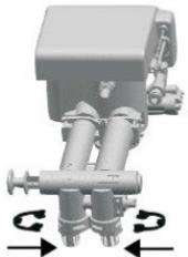 Uniprodo UNI_WATERSOFTENER_750 - 2) Installasjonsinstruksjoner for bypassventil - 17