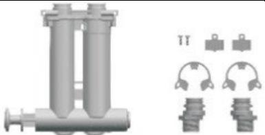 Uniprodo UNI_WATERSOFTENER_750 - Байпасна система - 2