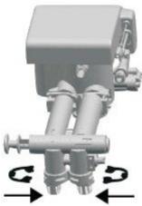 Uniprodo UNI_WATERSOFTENER_750 - 2) Installasjonsinstruksjoner for bypassventil - 7