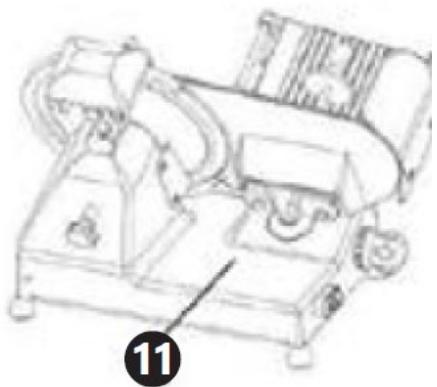 Royal Catering RCAM-250 - Δίσκος κοπής και περίβλημα - 1