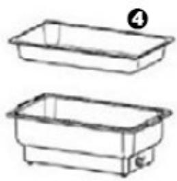 Two hand-drawn rectangular containers, one upright and one tilted, with no text or symbols present.