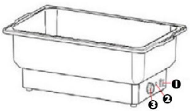 Royal Catering RCCD-1/1-100-KS-E - GN-beholder for servise - 1