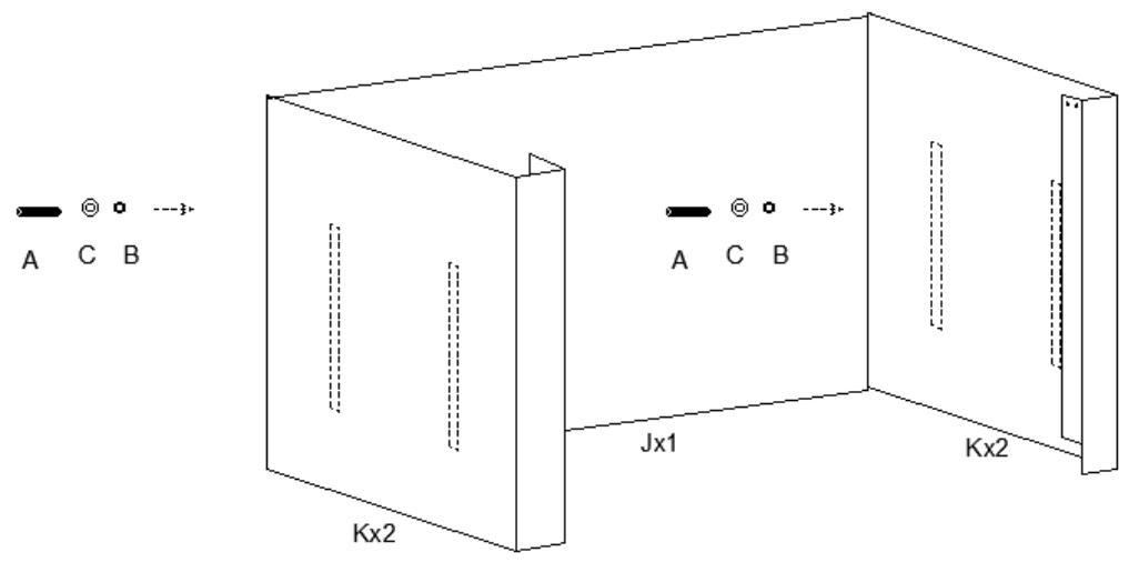A C B A C B Jx1 Kx2 Kx2
