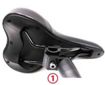 BLAUPUNKT Falt-E-Bike - REGULACJA POZYCJI / WYSOKOŚCI SIODEŁKA - 1