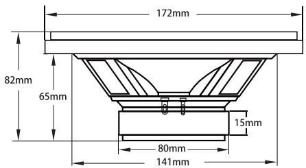 172mm 82mm 65mm 15mm 80mm 141mm