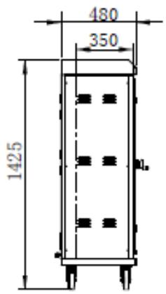 Royal Catering RCGCG-36 - Måttritningar - 2
