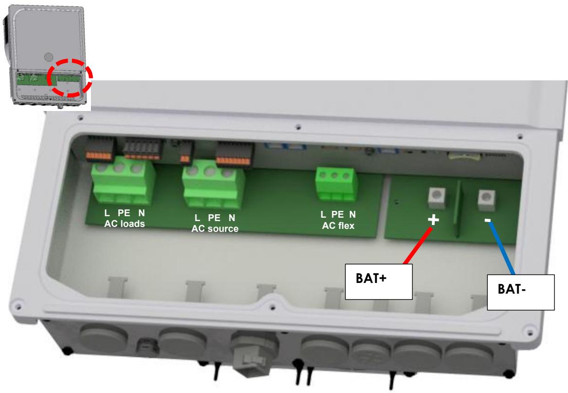 STUDER nx 16500 -48 - CONNECTING THE BATTERY - 2