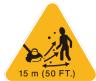 ISEKI 126B-126L - 130B-130L - 151B - Symbols on the brush cutter - 7