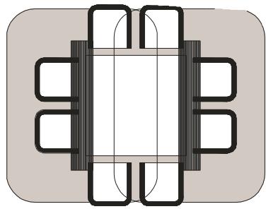 Heatstrip Classic (THH-A) - Table layout - 8