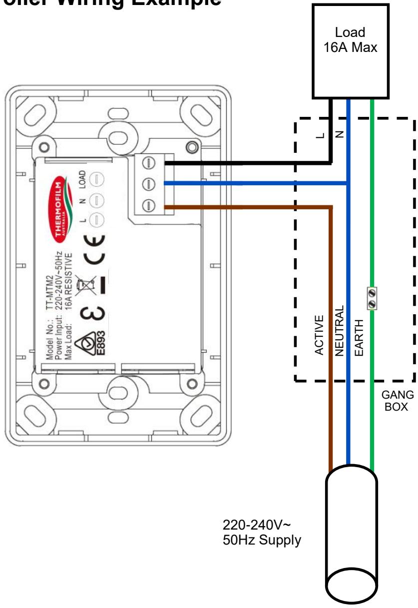 Heatstrip Classic (THH-A) - TT-MTM CONTROLLER INSTALLATION GUIDE - 1
