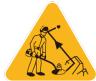 ISEKI 141B - Symbols on the brush cutter - 6