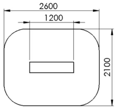 Heatstrip Elegance (THE) - Radiant footprint - 3