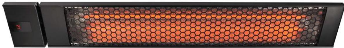 Heatstrip Max DC with Remote (THX-DCR) - models – DIY or hard-wired - 1