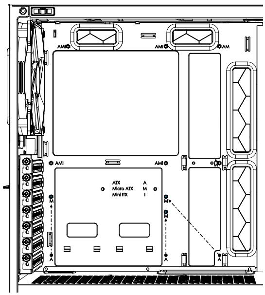Fractal Design DEFINE S2 VISION - Install the Motherboard Assembly - 2