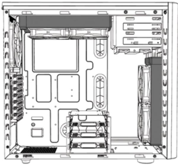 Fractal Design ARC Midi R2 - 防塵フィルタの清掃 - 3