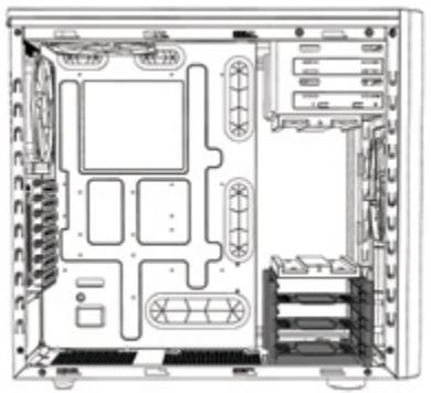 Fractal Design ARC Midi R2 - 먼지 필터 청소 - 2