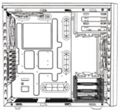 Fractal Design ARC Midi R2 - 防塵フィルタの清掃 - 2