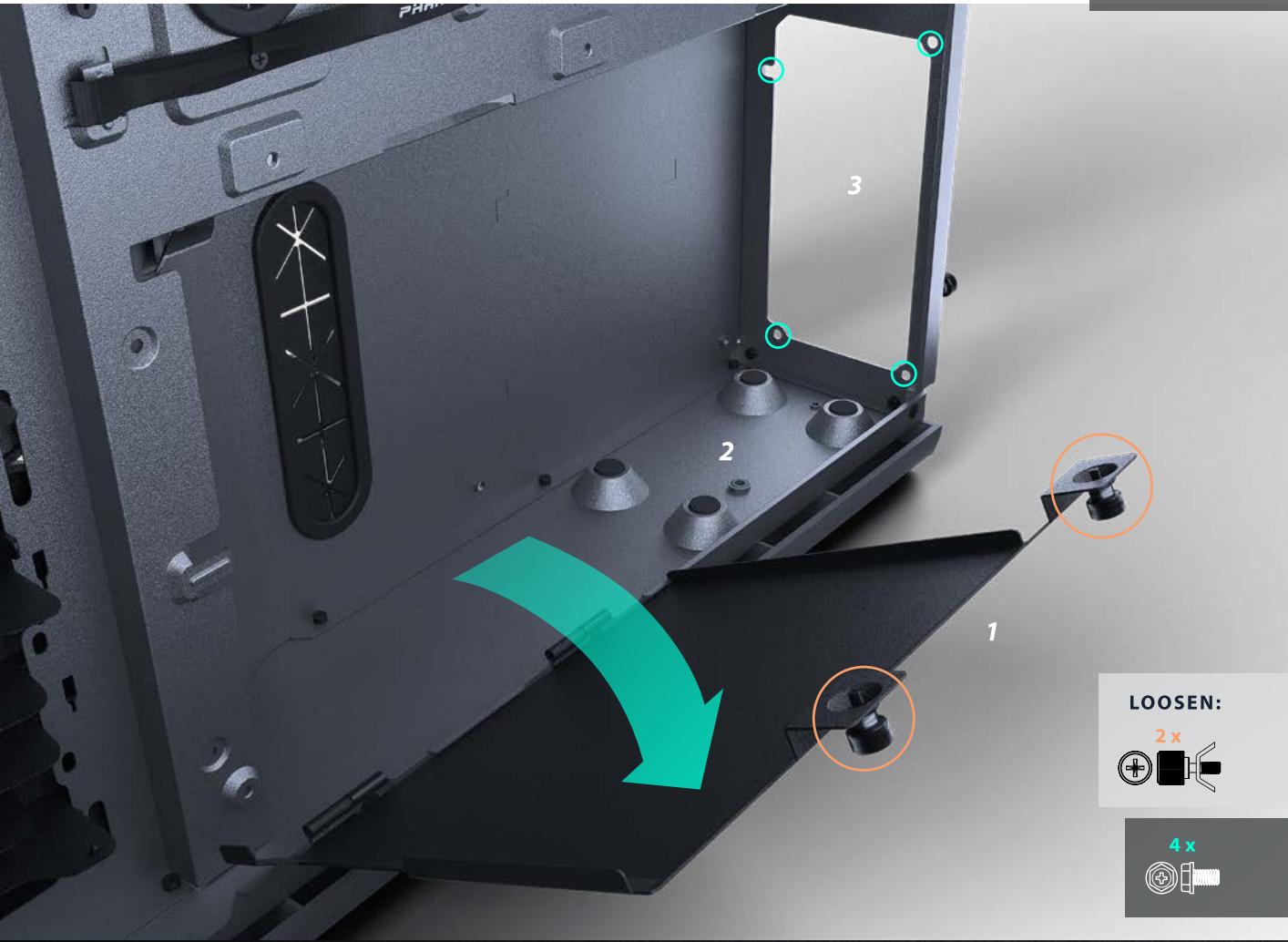 Phanteks Enthoo 719 - STANDOFF POSITIONING - 6