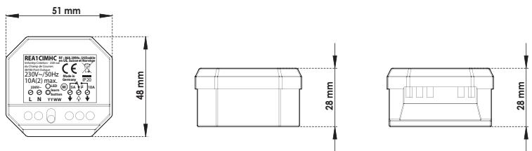 Tubes Radiatori ZRF007 - Dimensiones : - 1