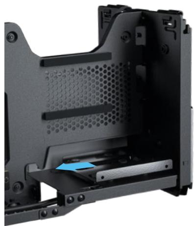 Phanteks Shift XT - Install an SSD - 1