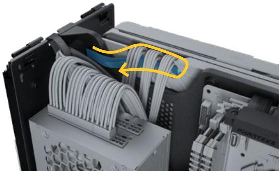 Phanteks Shift XT - Optional: Secure the graphics card: - 1