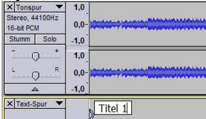 DUAL Audacity 2.1.2 - Manuelles Trennen der Tracks - 1