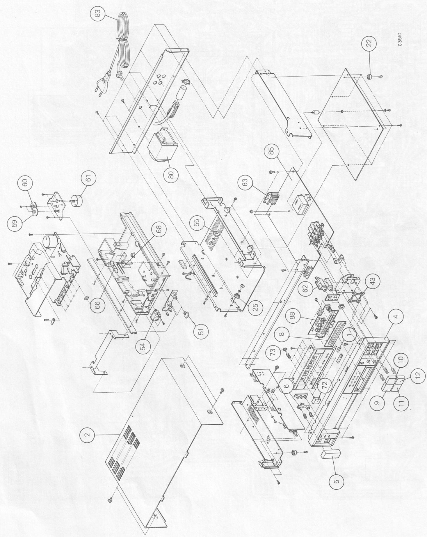 DUAL C 3510 - Service-Anleitung Service Manual Instructions de Service - 21