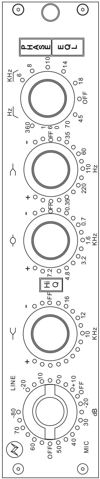 AMS Neve 1073 & 1084 - - Horizontal Module - 1