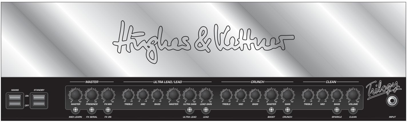 Hughes Kettner Trilogy - Technical Specifications ..... 12 - 1