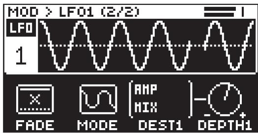 Elektron Analog Heat +FX - LFO1 PAGE 2 - 1